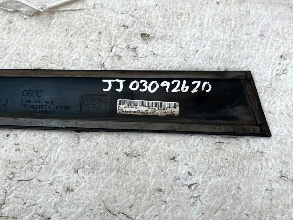 Audi E Tron GT Front Right Side Lower Door Molding Trim 21 ON 4J3853960 Genuine 178536708966 11