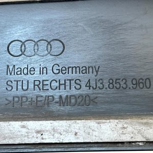 Audi E-Tron GT Front Right Side Lower Door Molding Trim 21 ON 4J3853960 Genuine - Image 13