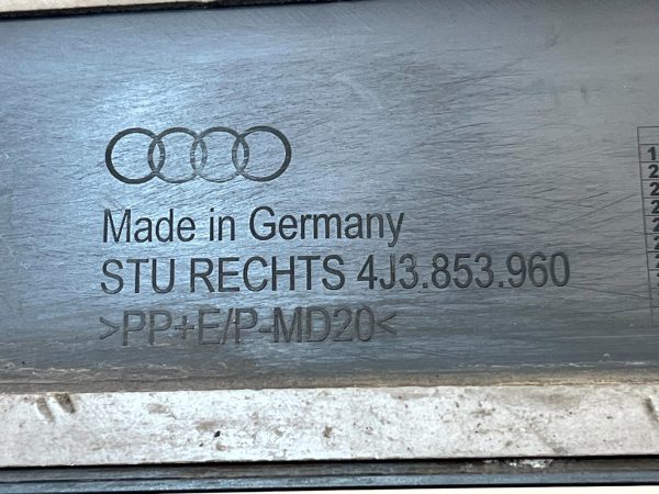 Audi E Tron GT Front Right Side Lower Door Molding Trim 21 ON 4J3853960 Genuine 178536708966 13