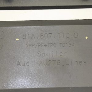 Audi Q2 S-Line Front Bumper Lower Spoiler 2016 TO 2021 81A807110B Genuine - Image 17