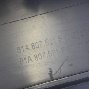 Audi Q2 S-Line Rear Bumper Lower Section 2021 Onwards 81A807323C Genuine - Image 14