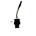 Audi VW Mercedes 3 Pin PDC Sensor Wiring Loom Plug Connector 1 1718644 1 Genuine 178442451746
