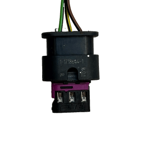 Audi VW Mercedes 3 Pin PDC Sensor Wiring Loom Plug Connector 1-1718644-1 Genuine - Image 2