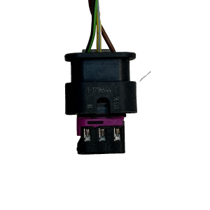 Audi VW Mercedes 3 Pin PDC Sensor Wiring Loom Plug Connector 1-1718644-1 Genuine - Image 2