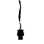 Audi VW Mercedes 3 Pin PDC Sensor Wiring Loom Plug Connector 1 1718644 1 Genuine 178442792016