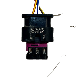 Audi VW Skoda Seat PDC Parking Sensor Loom Plug Connector 4F0973703 Genuine - Image 3