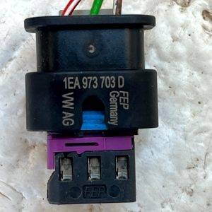 Audi Volkswagen Seat Skoda PDC Parking Sensor Plug Connector 1EA973703D Genuine - Image 8