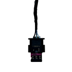 Audi Volkswagen Seat Skoda Wiring Loom Harness Plug Connector 123555075 Genuine 178524896326