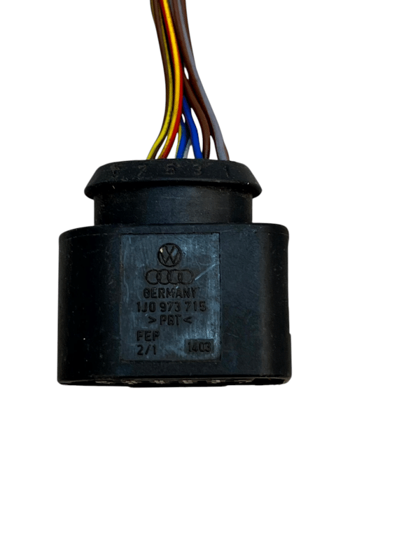 Audi Volkswagen Seat Skoda Wiring Loom Harness Plug Connector 1J0973715 Genuine 178461941836 2