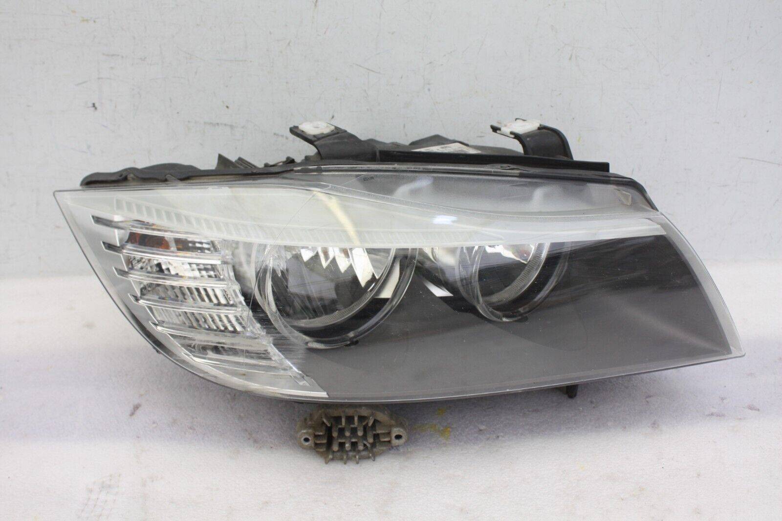 BMW 3 Series E90 E91 LCI Right Side LED Headlight 2008 to 2012 Genuine DAMAGED 176565442996