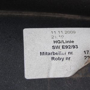 BMW 3 Series E92 E93 Left Side Wing 2010 TO 2013 72458411 Genuine *DAMAGED* - Image 11