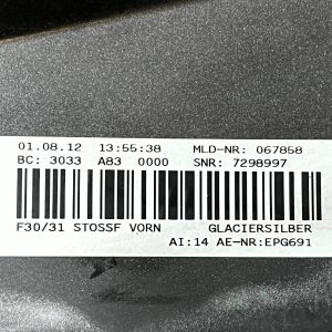 BMW 3 Series F30 F31 Front Bumper 2012 TO 2015 7308347 Genuine - Image 23