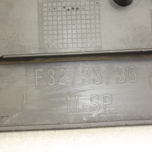 BMW 4 Series F32 F33 F36 M Sport Front Bumper Number Plate 51118054576 Genuine - Image 7