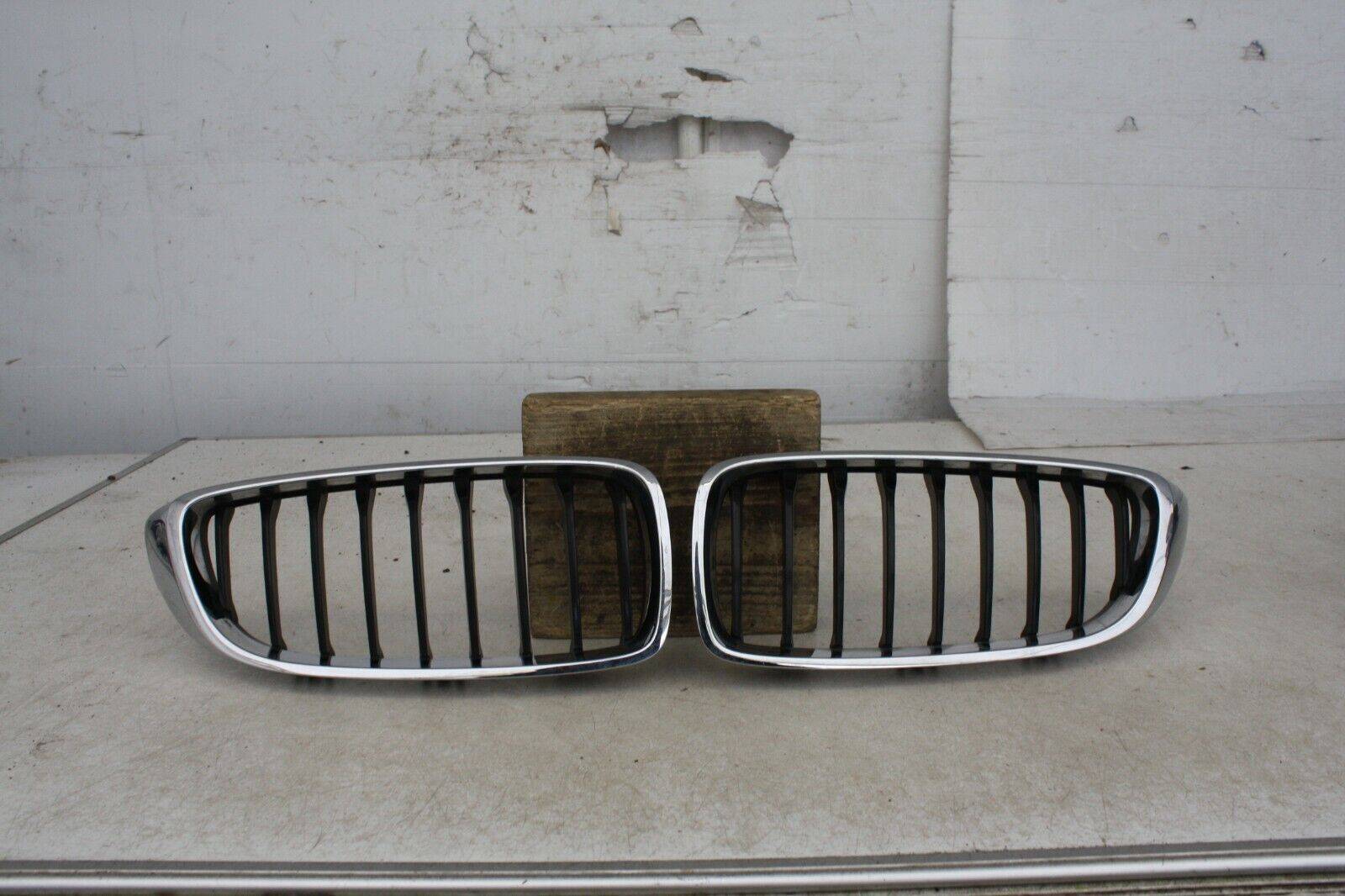 BMW 4 Series Front Left Right Kidney Grills 2013 To 2017 176487173776