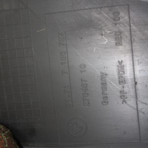 BMW 5 Series F10 F11 Front Left Splash Guard 2010 TO 2013 51717186727 Genuine - Image 4