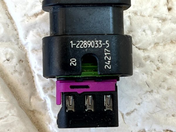 BMW Peugeot Citroen 3 Pin Parking Sensor Loom Plug Connector 1 2289033 5 Genuine 178448531566 8