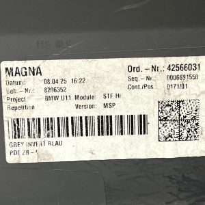 BMW X1 U11 M Sport Rear Bumper 2022-Onwards 51129881934 Genuine - Image 19