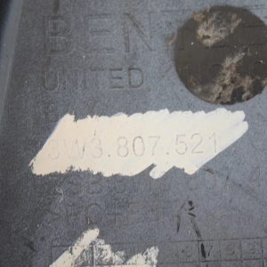 Bentley Continental GT GTC Rear Bumper Lower Section 2011-2014 3W3807521 Genuine - Image 11