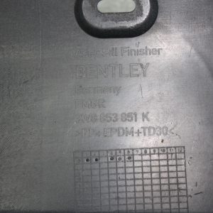 Bentley Continental GT Left Side Skirt 2011 TO 2018 3W8853851K Genuine - Image 8