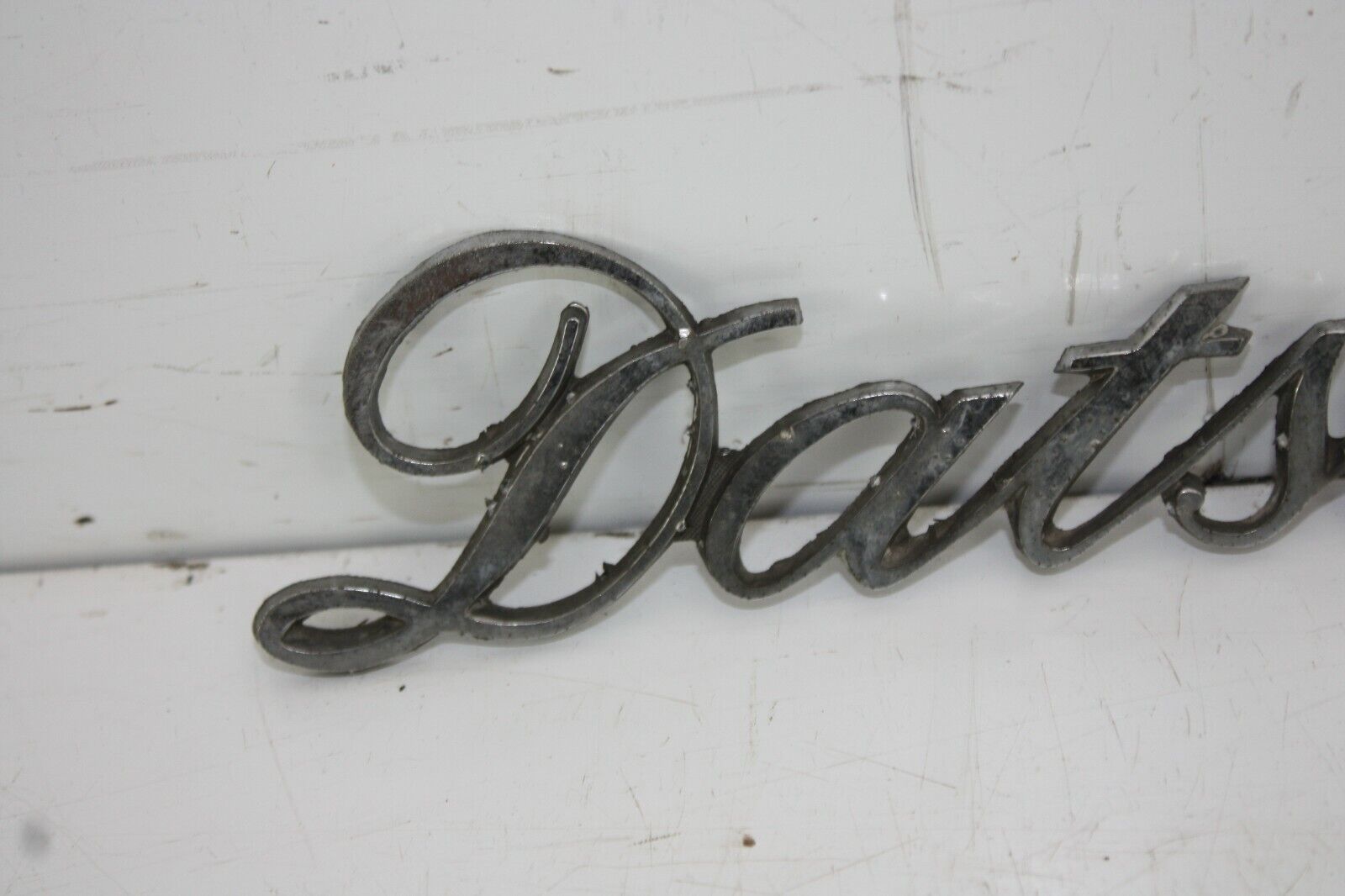 Datsun-Chrome-Italic-Bumper-Badge-Genuine-175458680936-2