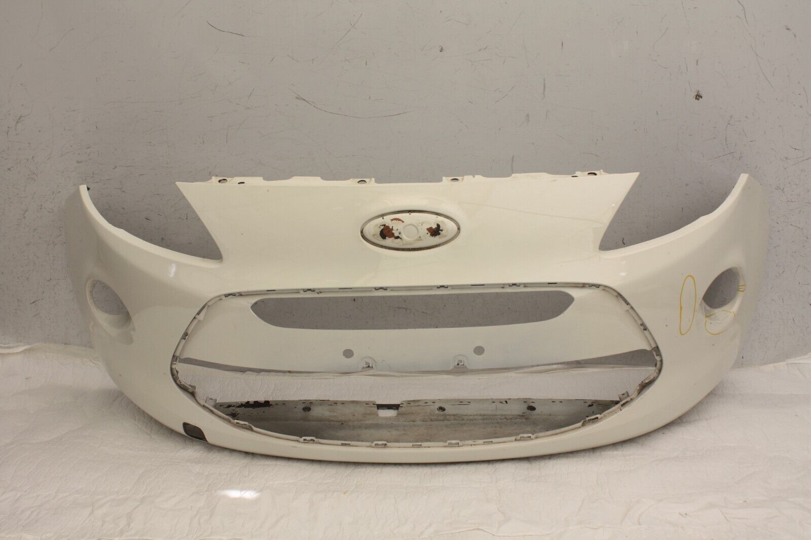 Ford KA Front Bumper 2009 TO 2016 735435897 Genuine *DAMAGED*