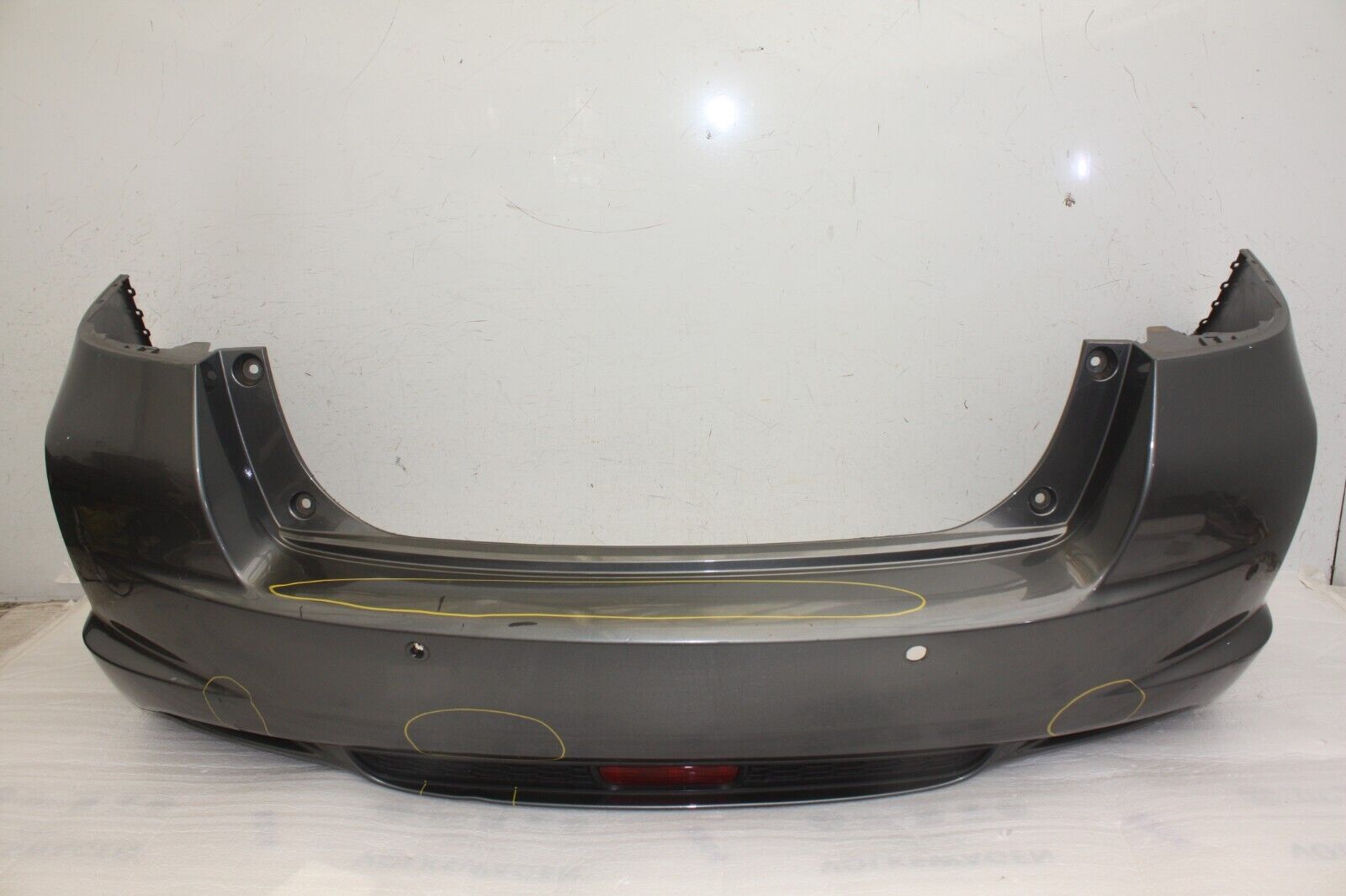 Honda Insight Rear Bumper 2010 TO 2014 71501-TM8-ZY00 Genuine *DAMAGED*