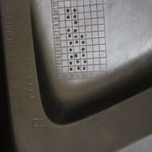 Honda Jazz Front Bumper Right Grill 2020 TO 2023 71141-TZB-G0 Genuine - Image 10