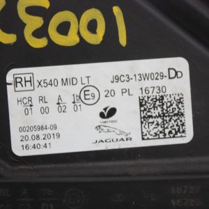 Jaguar E Pace Headlight Front Right LED 2017 TO 2021 J9C3-13W029-DD x540 - Image 13