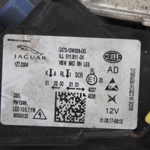 Jaguar XE X760 Right Side Xenon Headlight GX73-13W029-DG Genuine *DAMAGED* - Image 8