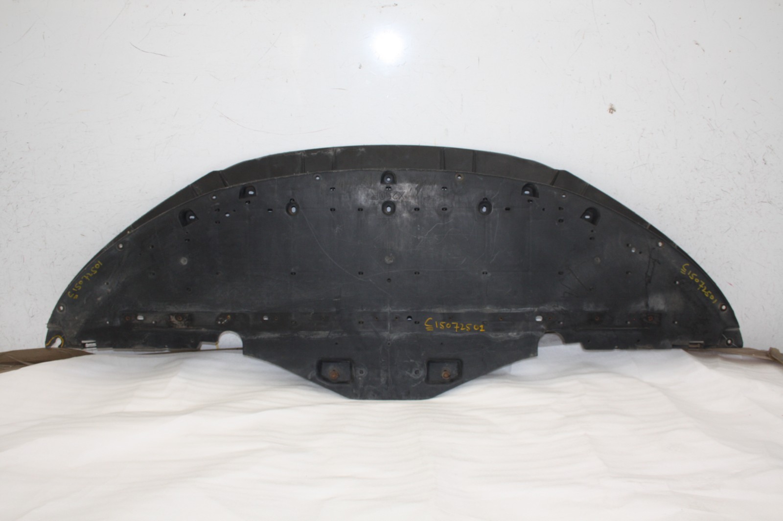 Jaguar XF Front Bumper Under Tray 2009 TO 2015 9X23-17626-AE Genuine *DAMAGED*