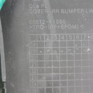 Kia Sportage QLE Rear Bumper Lower Section 2018 TO 2022 86612-F1500 Genuine - Image 20