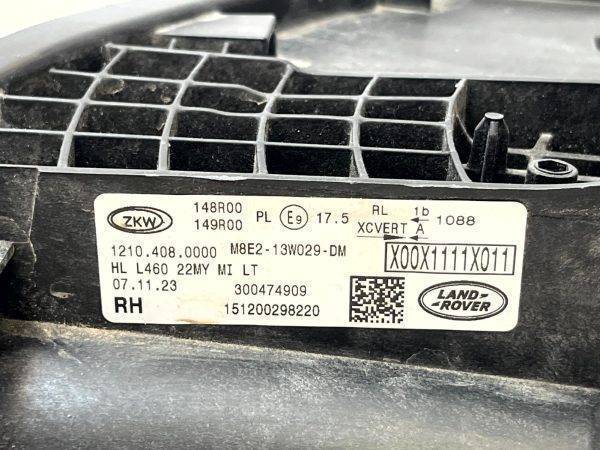 LR Range Rover Vogue L460 Right LED Headlight 2022 ON M8E2 13W029 DM Genuine 178499093116 23