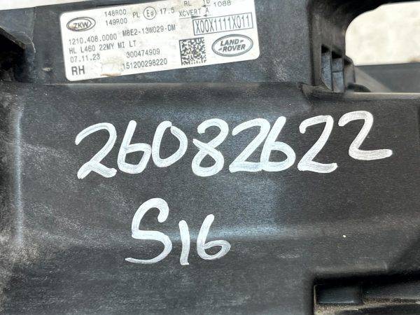 LR Range Rover Vogue L460 Right LED Headlight 2022 ON M8E2 13W029 DM Genuine 178499093116 24