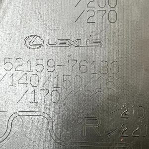 Lexus UX200 UX250H Rear Bumper 2019 Onward 52159-76130 Genuine - Image 18