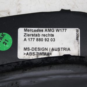 Mercedes A Class W177 AMG Front Bumper Right Trim A1778809203 Genuine *DAMAGED* - Image 11
