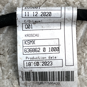 Mercedes A Class W177 PDC Parking Sensor Wiring Loom Harness A0295451226 Genuine - Image 22