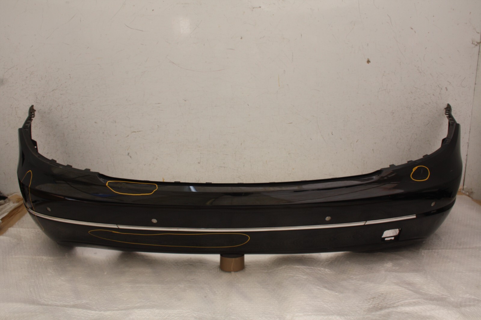 Mercedes C Class W204 Rear Bumper 2011 TO 2014 A2048850238 Genuine *DAMAGED*