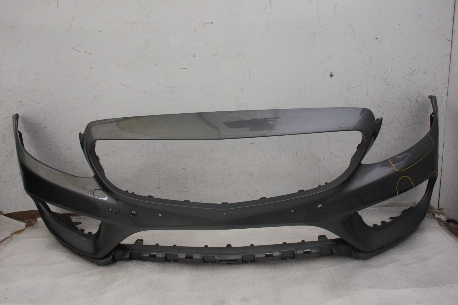 Mercedes C Class W205 AMG Front Bumper 2014 TO 2018 A2058850925 Genuine *DAMAGED