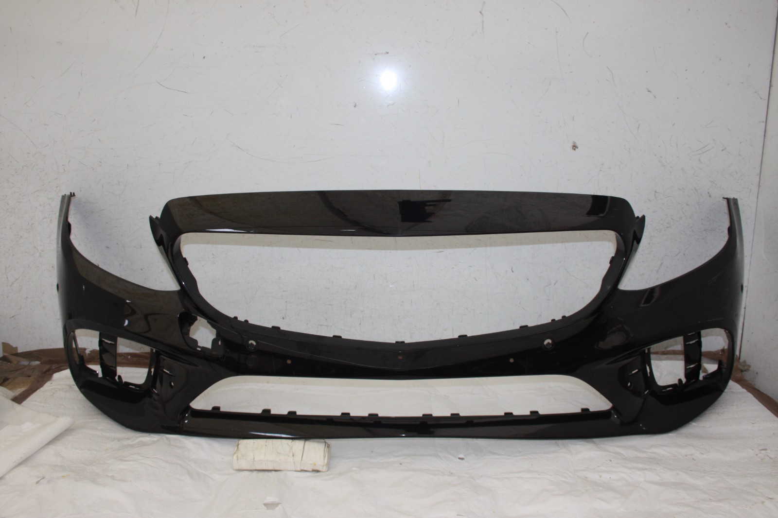 Mercedes C Class W205 AMG Front Bumper 2018 TO 2022 Genuine *DAMAGED*