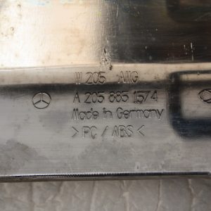 Mercedes C Class W205 AMG Front Bumper Chrome 2014 TO 2018 A2058851574 *DAMAGED* - Image 14