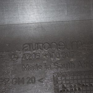 Mercedes C Class W205 Rear Under Tray Cover A2056900307 Genuine - Image 9