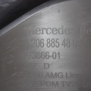 Mercedes C Class W206 AMG Rear Bumper Lower Section 2022 ON A2068854803 Genuine - Image 17