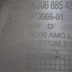 Mercedes C Class W206 AMG Rear Bumper Lower Section 2022 ON A2068854803 Genuine - Image 18