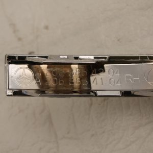Mercedes C Class W206 AMG Rear Bumper Right Chrome 2022 ON A2068854204 Genuine - Image 9
