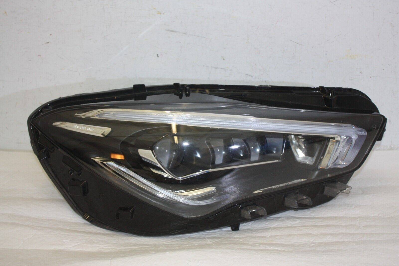 Mercedes-CLA-C118-Right-Side-LED-Headlight-A1189067201-Genuine-DAMAGED-176251133916