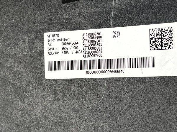Mercedes CLA Class AMG C118 Rear Bumper 2019 TO 2024 A1188859501 Genuine 178510307666 21
