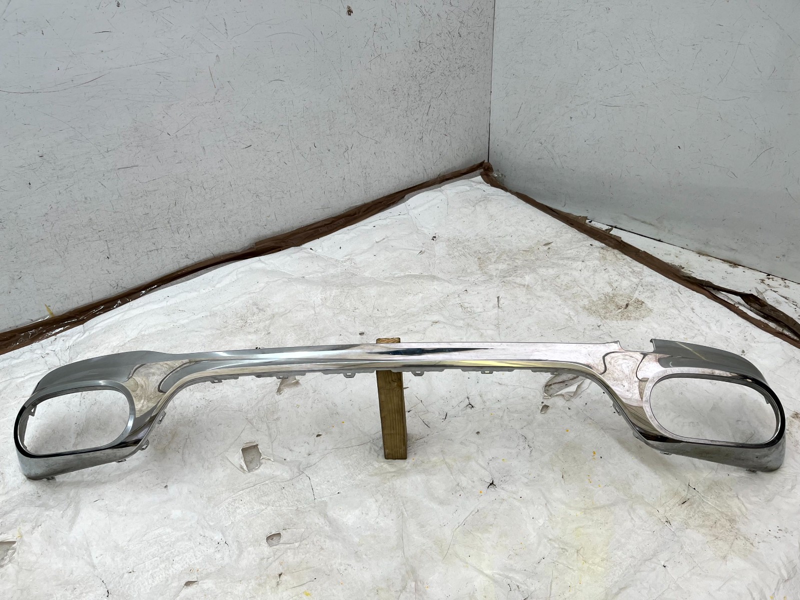 Mercedes GLB X247 Rear Bumper Diffuser Chrome 2020 ON A2478859902