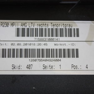 Mercedes SL R230 AMG Right Side Skirt 2011 TO 2012 A2306980054 Genuine - Image 13