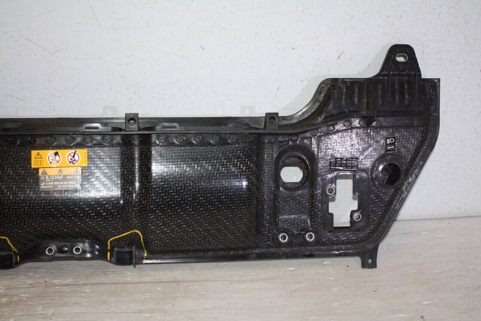 Mercedes-Vito-GLE-W167-Front-Upper-Carbon-Fiber-Slam-Panel-Genuine-Damaged-176236626406-2