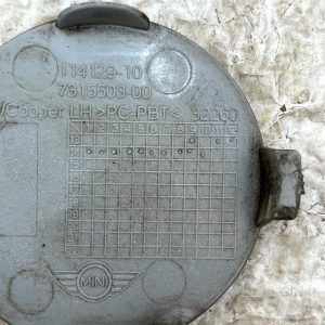 Mini Cooper One F55 F65 Rear Bumper Left Tow Cap Cover 14-18 7315503-00 Genuine - Image 9